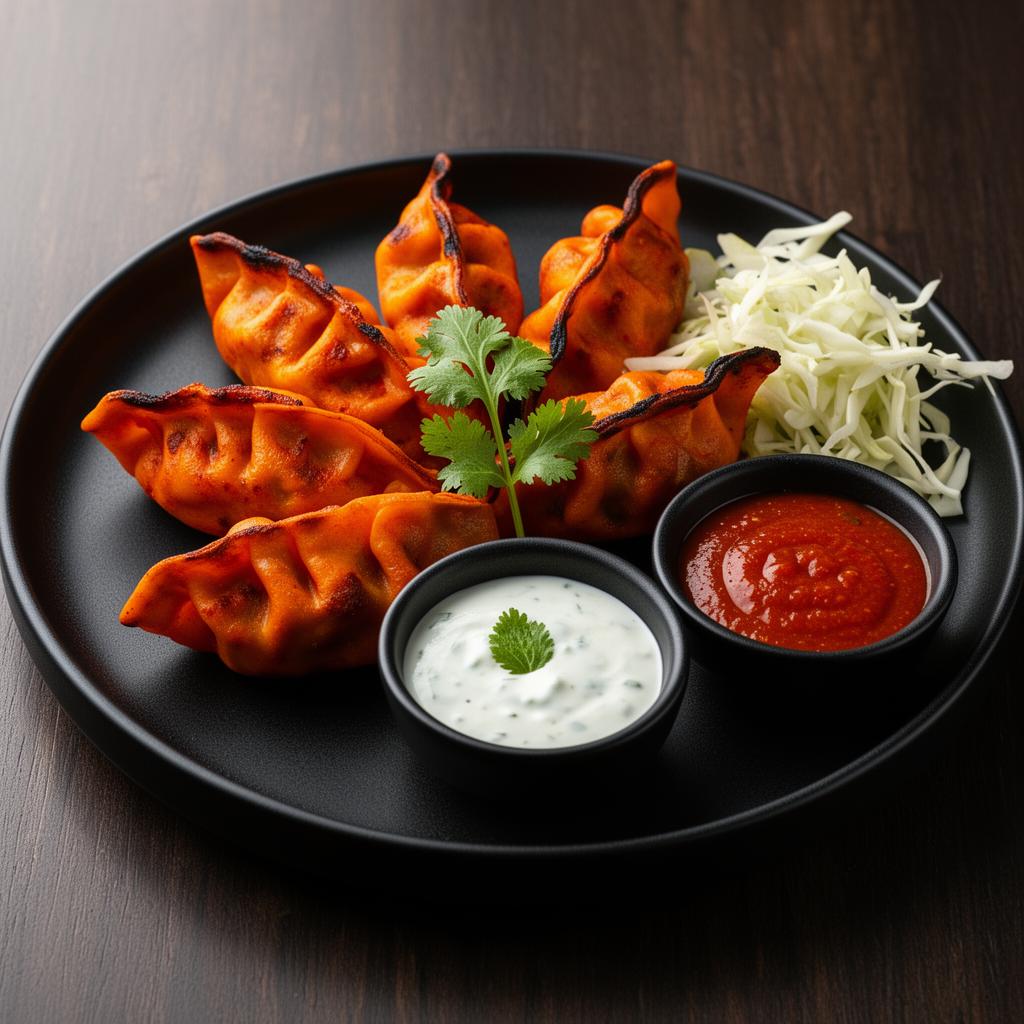Tandoori chicken momo